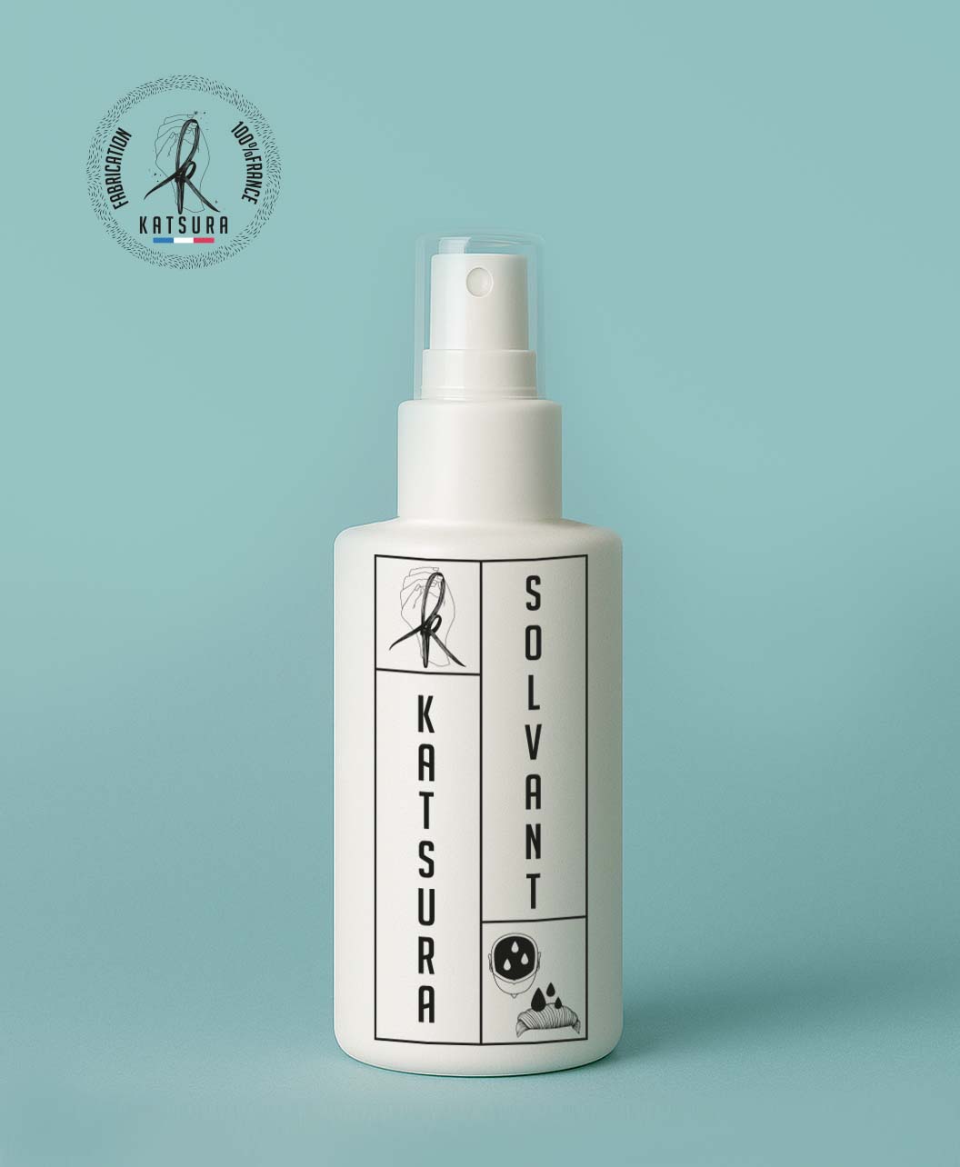Solvant duo scalp + complément capillaire 10 solvant perruque colle prothèse capillaire