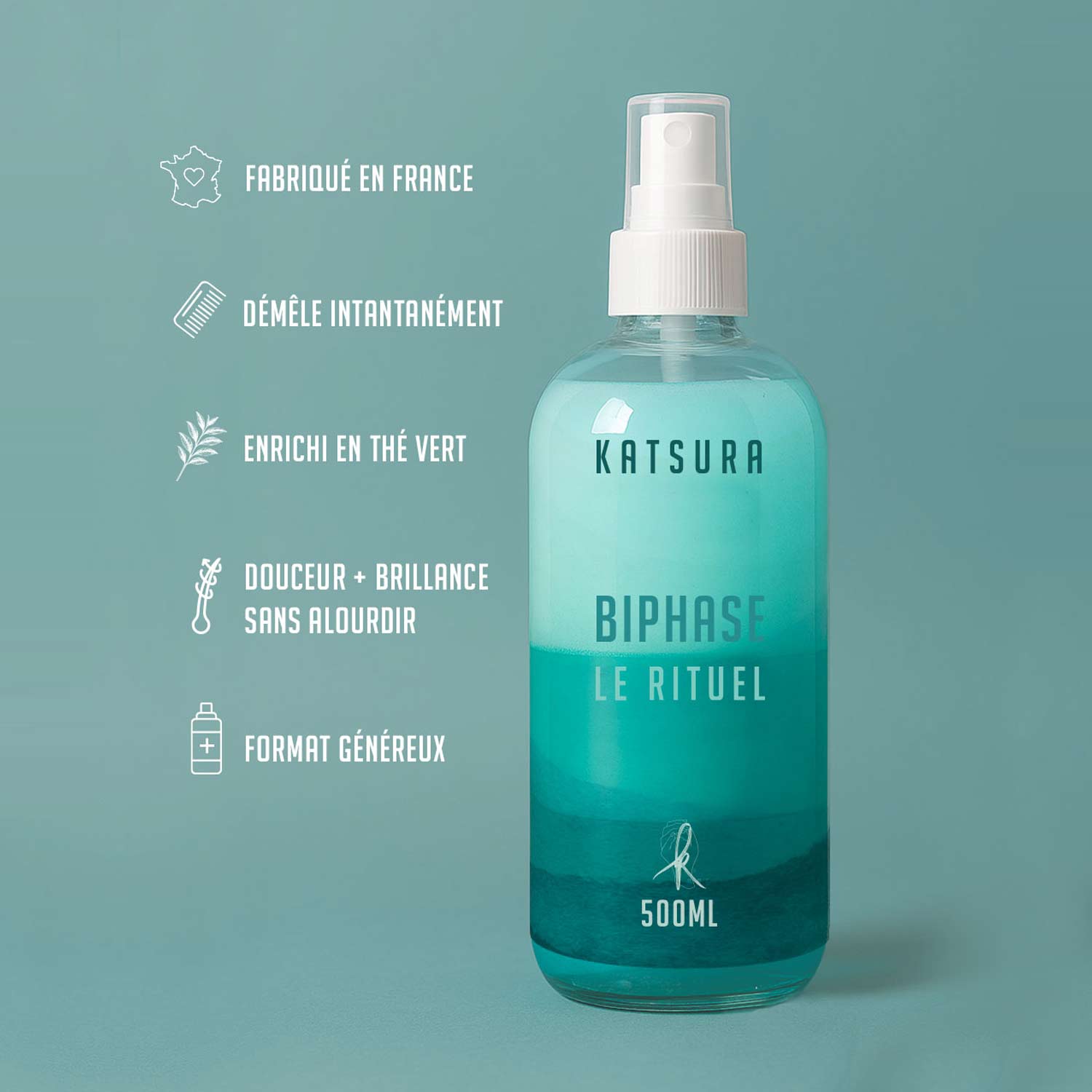🔥 NOUVEAU : KIT KATSURA CARE 15 biphase soin cheveux et prothèse capillaire
