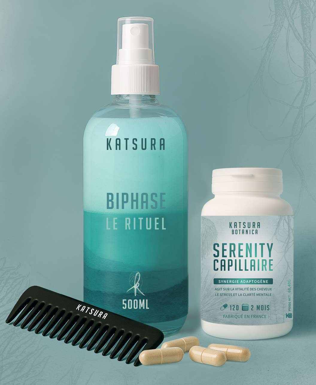 🔥 NOUVEAU : KIT KATSURA CARE 10 pack katsura care pour prendre soin de ses cheveux et de son mental
