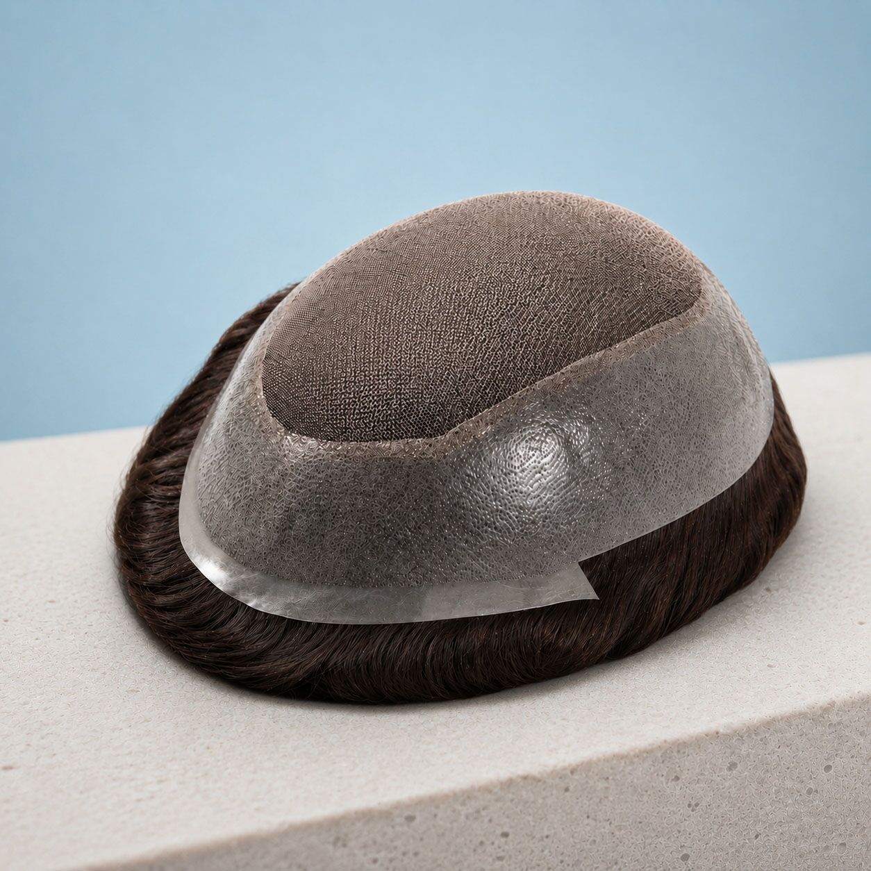 Bao Complément capillaire Mixte Poly Lace 10 BAO complément capillaire solution contre la perte de cheveux calvitie postiche homme